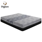 D13 Diglant Gel Memory Single Bed Fabric Foldable King Size Pocket Spring Natural Latex Foam Hotel Water Bed Mattress