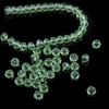 Fashion 2mm apple green jewelry beads for craft wholesale design flat glass beads