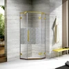 K-6881 Sri Lanka Bathrooms Designs Luxury Shower Glass Cabin Parts Wheels Free Shower Room