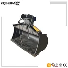 RSBM tilt bucket 20ton tilting mud excavator buckets tilt ditching bucket for excavator