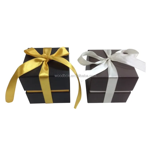 luxury paper cardboard packaging gift boxes with ribbon superior
