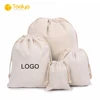 High Quality Custom printed Canvas Cotton Muslin Drawstring Shoe Bag With Logo
