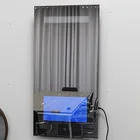 TYSTART bathroom smart mirror tv with led strip illuminated compact mirror