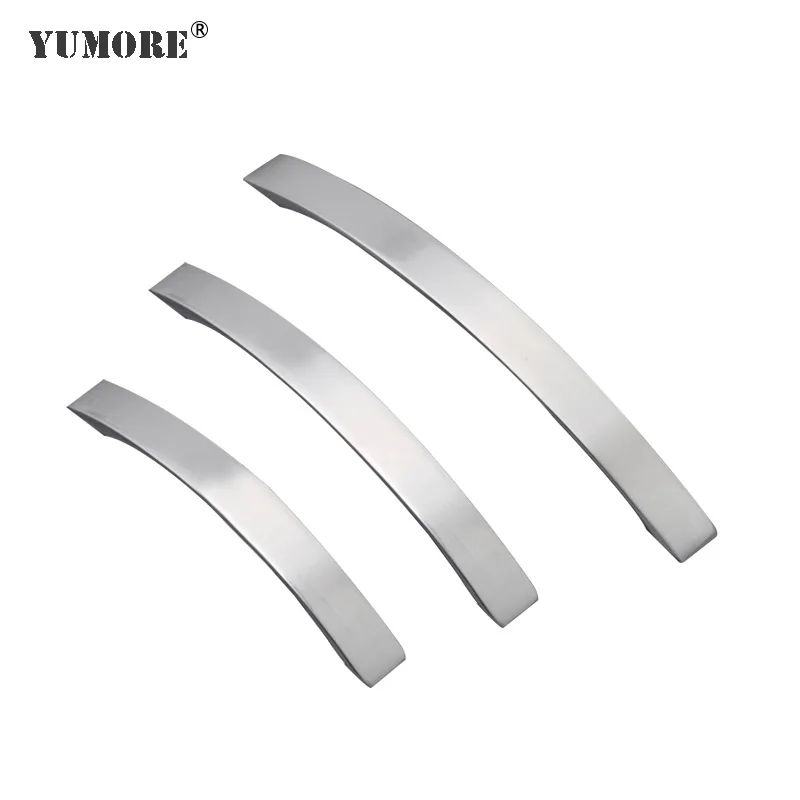 Satin Drop Dresser Drawer Pulls Cabinet Hardware Zinc Alloy