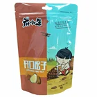 Dry fruit food packaging bag with zipper
