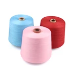 Free Sample Cheap Price Dyed Ring Spun 21s 32s Blended Cotton Polyester Yarn For Knitting
