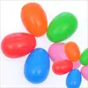 Cheap surprise Egg shell light color plastic toy filled easter eggs