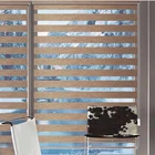 New popular high quality Custom Adjustable Polyester Cheap price zebra blind fabric