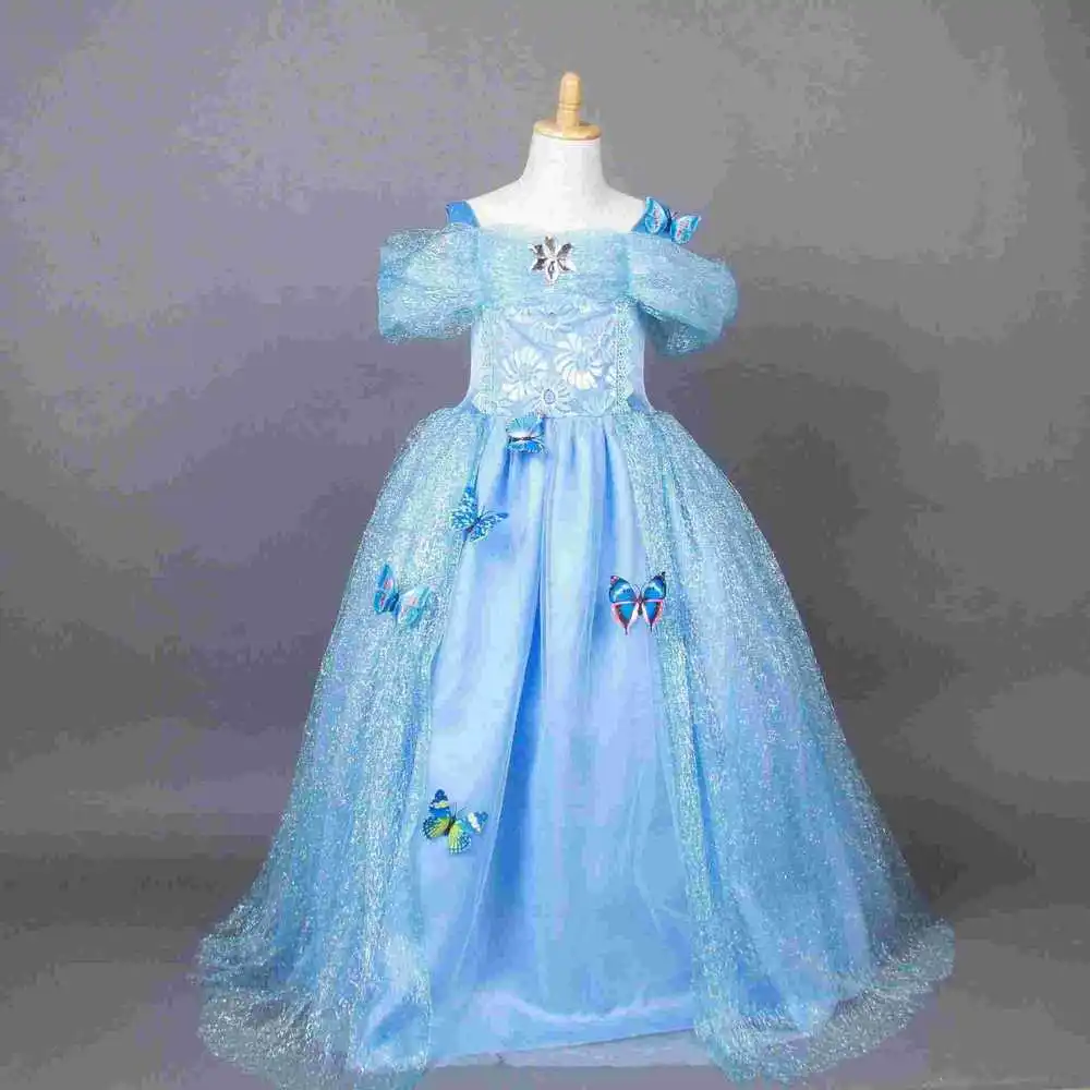 children beautiful dress sleeveless girl party wear dress for wedding party walson