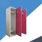 Double Door Steel Clothes Storage Dressing Cabinet