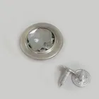 Fashion Classic Customized Metal Jeans Button With Crystal