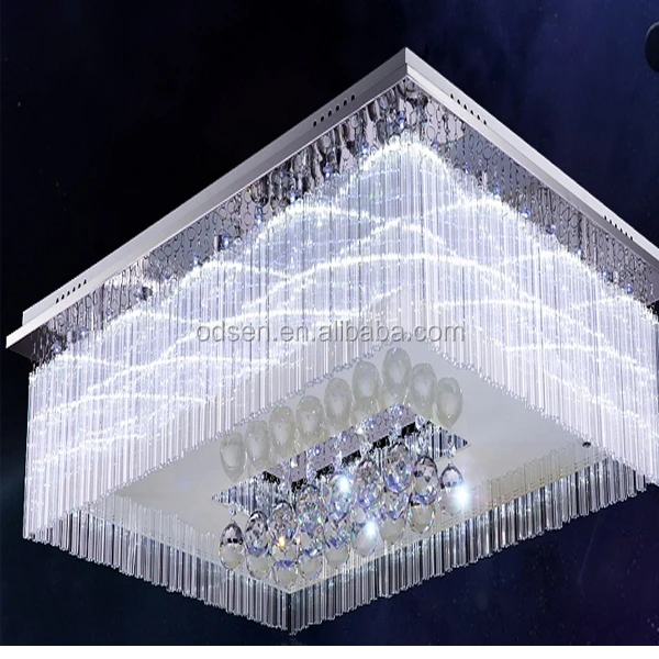 modern waterfall chandelier