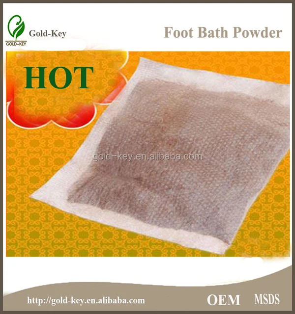hot sale foot bath powder/herbal powder 100% natural oem