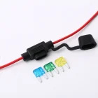 standard blade fuse block /mini car switch power line fuse waterproof inline fuse holder