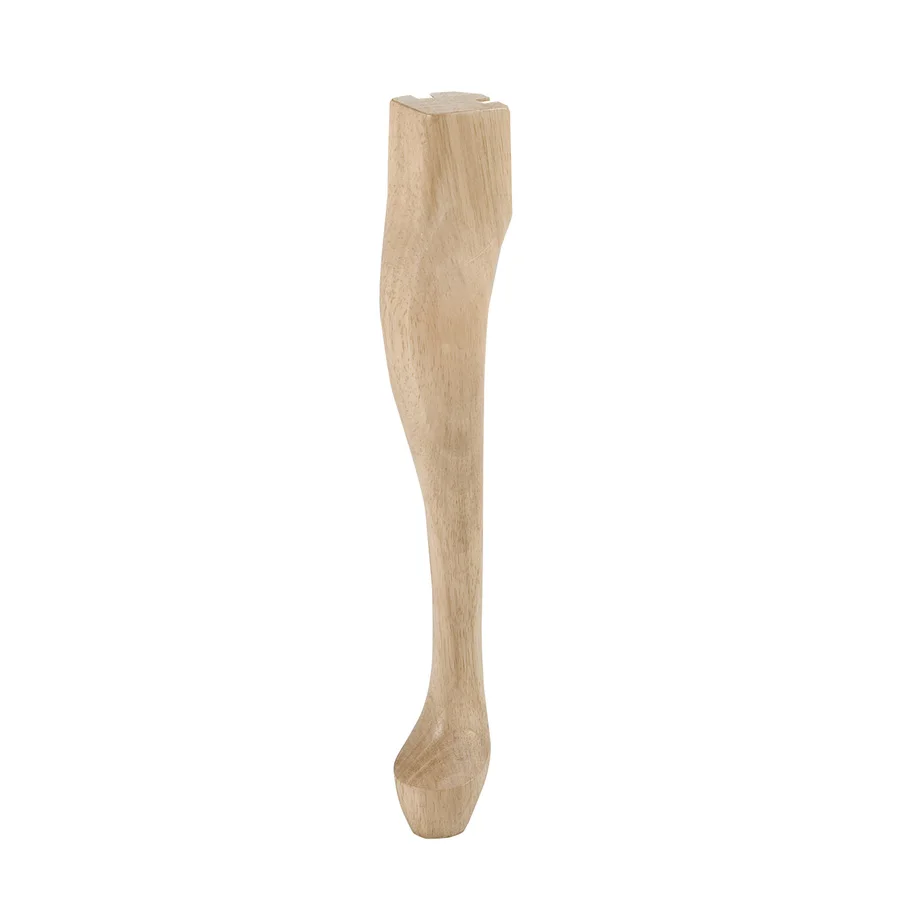Decorative Furniture Wood Carves Table Legs Unpainted Wood Chair