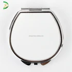 Cheap Metal thermal transfer printing Pocket Mirror