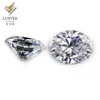 Buy very bright luster gems D E F color very white oval moissanite sufficient supplies to jewelry stores