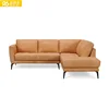 Orange color patio furniture for over sized sofa