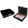 Wooden playing card packaged box