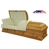 ANA Manufacture China hand carved Wooden Oak Casket