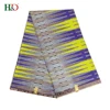 H & D Fashion New Model Super African 6 Yard GuangZhou Wax Prints Fabric For Ladies