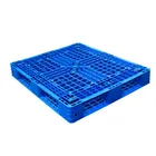 Single face with steel euro reinforced hdpe plastic pallet made in china hdpe pallet
