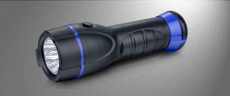 Factory price Cheap Price high power plastic led flashlight