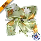2019 Custom Digital Print Silk Lady Fashion Scarf for fashion women