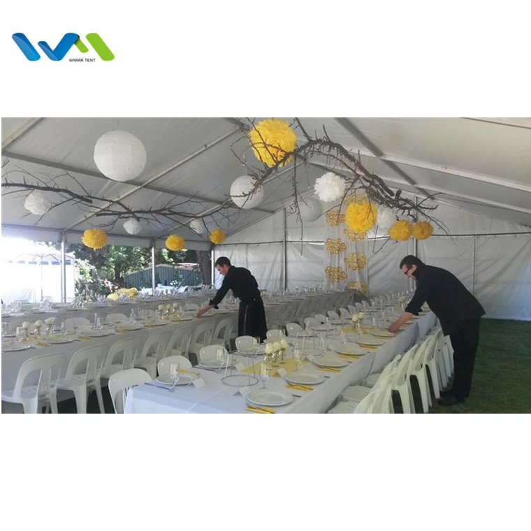 Cheap Price 9x18m Outdoor Wedding Reception Tent For 200 Guests