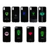 2019 Clear bling luxury creative mobile phone case with LED light