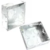 Waterproof Steel Electric Light Switch Back Meter Metal junction Boxes