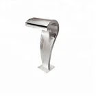 stainless steel water sheer descent wall water feature outdoor fountain cascade waterfall for swimming pool