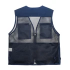 Vest Waistcoat New Design Male Summer Green Mesh Fishing Gilet Outdoor Polyester Mens