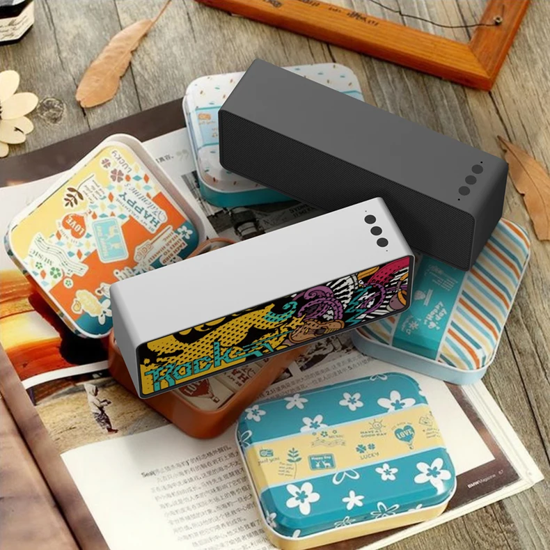 Outdoor Selfie Remote Mini Portable Bluetooths Speaker, Private Model Home Super Bass Smart Patent Wireless Speaker - ANKUX.COM