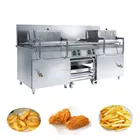 XYXZ-2(E) Kitchen equipment Automatic Industrial chicken fryer machine/potato chips fryer machine
