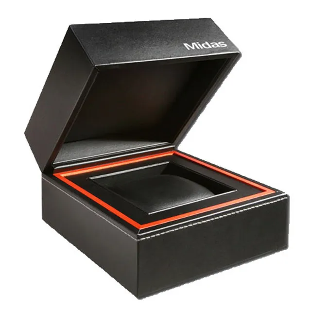 pu leather recycle custom logo printed paper jewelry packaging