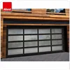 glass modern garage door design for luxury Villa Glass garage doors