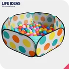 eco friendly hot selling kids pop up ball pit tent play den indoor & outdoor children tent for play