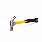 Steel Hammer A Hammer Professional Factory Hand Tool Carbon Steel Claw Hammer With Fiberglass Handle Claw Hammer