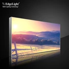 China market shop decoration light led backlit canvas light box in Shanghai