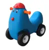 cock shape dog shape dual use rocker&ride on toy outdoor and indoor plastic children ride on car