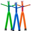 Custom Double Legs Wind Dancing Skydancer Waving Arms Sky Tube Man 5m Inflatable Air Puppet Dancer For Advertising