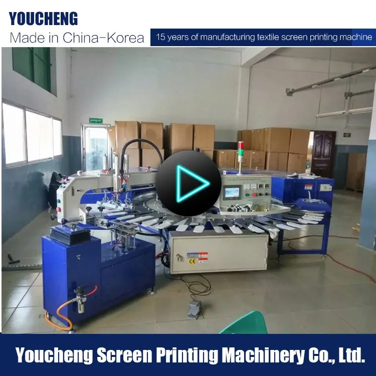 sock printing machine  High quality screen printing machine for socks and gloves price with video