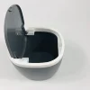 MINI Small Round Desktop Garbage Can with Lid for household