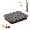 hot 5 compartment food container divided disposable plastic tiffin box