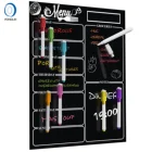 4.4-2A2 Easy erasable magnetic blackboard kitchen chalkboard magnetic for fridge