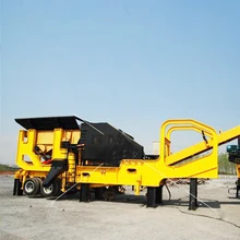 Mobile Jaw crushing plant (tyre) 70-300t/h