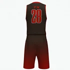 wholesale custom full sublimation printed basketball top Jersey factory