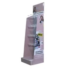 Retail electronic product paper display promotion cardboard shelf display