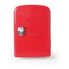 4L Portable mini fridge,cooler and warmer for car and home use